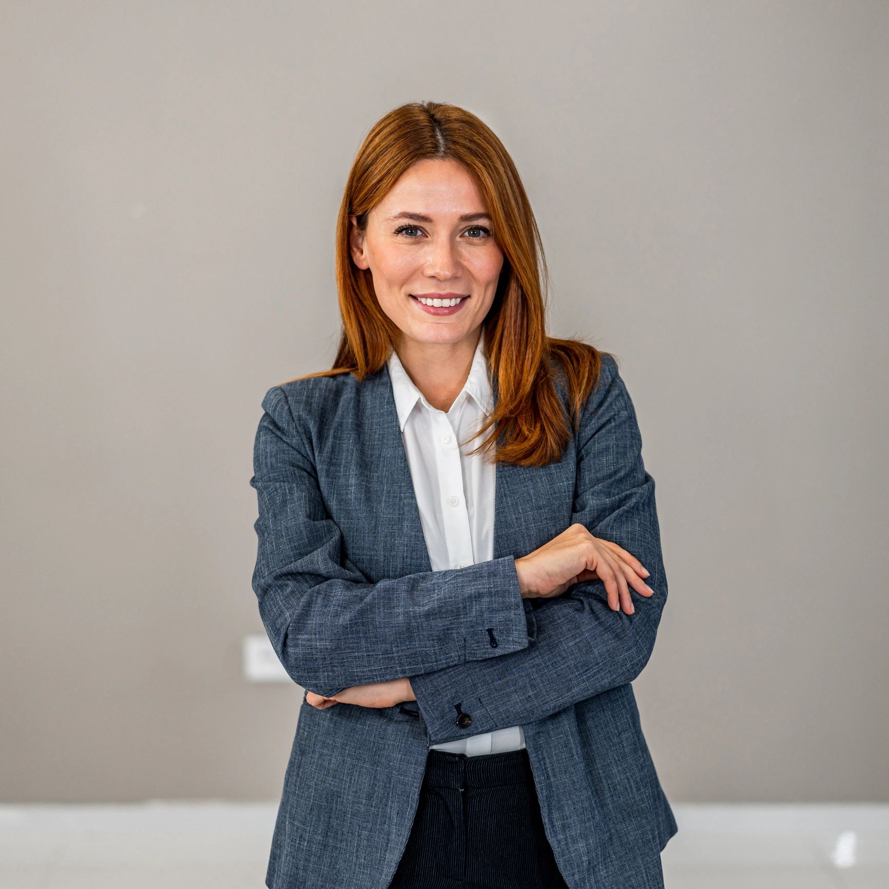 Professional portrait representing a referral-focused business owner